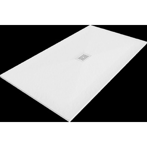Mexen Hugo правоъгълно корито SMC 160 x 100 cm, бяло, бяла маскировка - 42101016-W (42101016-W)