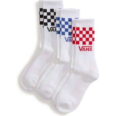 Vans Classic Half Crew 3 Pack Checkerboard white