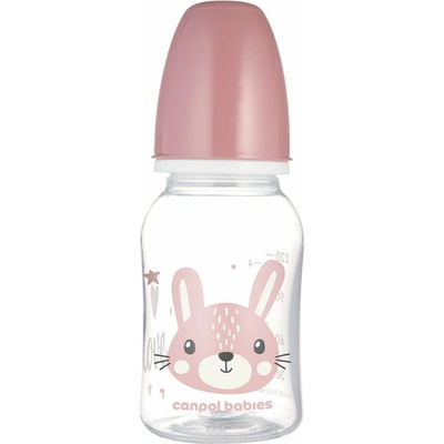 Canpol babies Lahev úzkohrdlá Cute Animals zajíc 120 ml