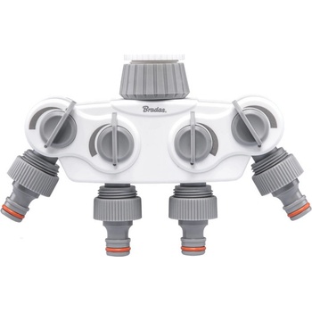 BRADAS Rozdeľovač 4-cestný WL 1"-3/4"