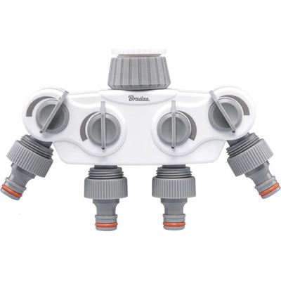 BRADAS Rozdeľovač 4-cestný WL 1"-3/4"