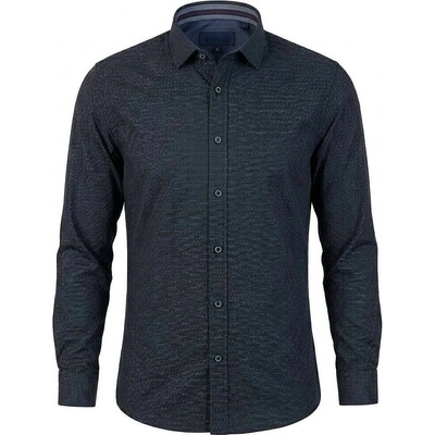 Ego Man pánská košile regular fit EGR-028-2 tmavo modrá