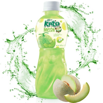 Kato Melon Juice With Nata de Coco Jelly 320 ml