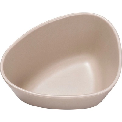 LIND DNA Servírovacia miska CURVE kamenina piesková 22 cm