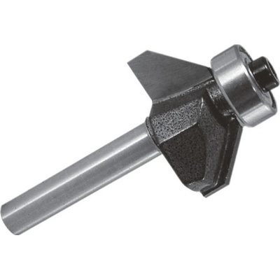 Fréza na dřevo úhlová 45 stupňů s ložiskem T6 D26,6 B9,52 mm DEDRA 07F101A