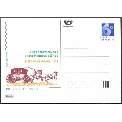 Česká pošta (1998) CDV 32 ** - P 40 - Sindelfingen 98