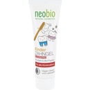 Zubné pasty Neobio detský gél Bio jablko a papája bez FL 50 ml
