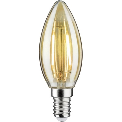 Paulmann 28705 LED F A G E14 sviečkový tvar 4.7 W = 37 W zlatá x v 35 mm x 98 mm 1 ks 28705