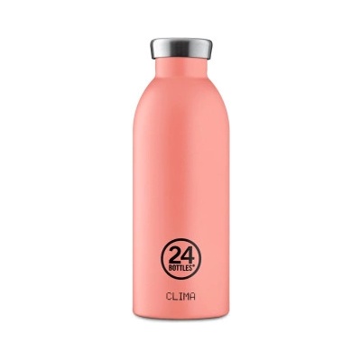 24 Bottles Nerezová Termo láhev Clima Blush Rose 500 ml