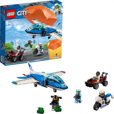 LEGO® City 60208 ZATKNUTIE ZLODEJA NA PADAKU