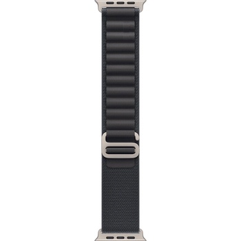 Apple Оригинална текстилна каишка за Apple Watch Ultra, Ultra 2, Ultra 3 49мм - Apple Alpine Loop Large (черен-бежов) (mftg4zm/a)
