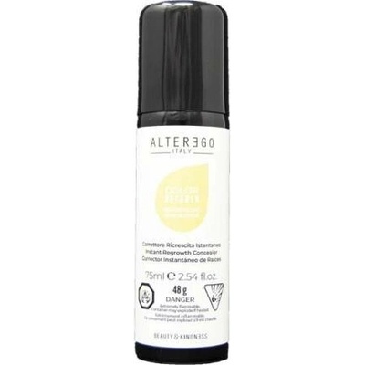 AlterEgo Dark Blonde retušovací sprej pro zakrytí odrostů 75 ml