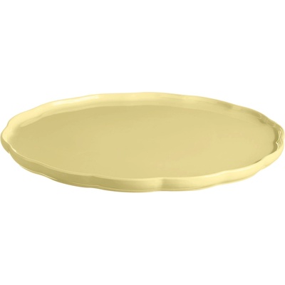 Emile Henry Keramický servírovací podnos Madeleine Ø 31 cm vanilkový 898953