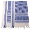 Šatka MFH PLO bavlnená Arafatka modro biela