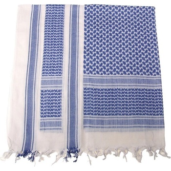 Šatka MFH PLO bavlnená Arafatka modro biela