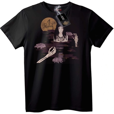 NOONEBRAND Тениска ALCEST Изкуство - 6XL, Black
