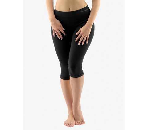 EcoBamboo capri černá