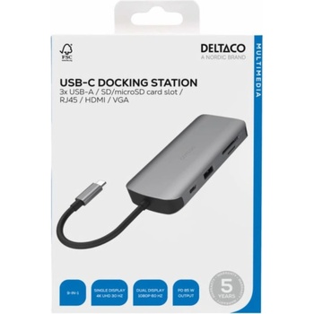 Deltaco USBC-HDMI25
