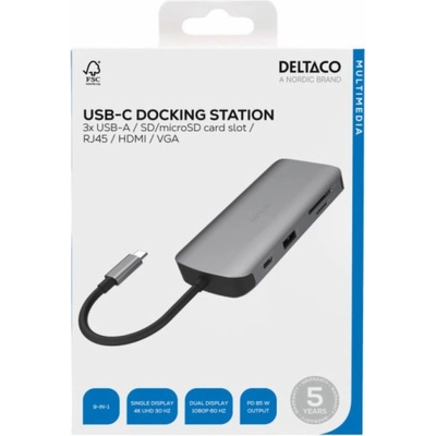 Deltaco USBC-HDMI25