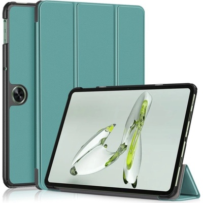 Vsetkonamobil 80748 LEATHER Zaklápací kryt pre OnePlus Pad Go zelený