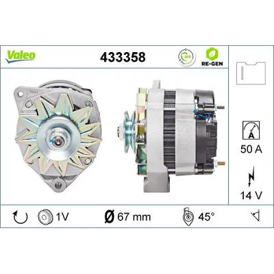 generátor VALEO 433358