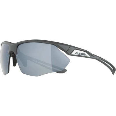 Alpina Слънчеви очила Alpina Nylos HR Ceramic Mirror S3 Cycling glasses - Midnight Grey Matt / Silver Mirror - размер One Size (205-1988-0811)