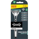 Wilkinson Sword Quattro Titanium Sensitive + 4 ks hlavic