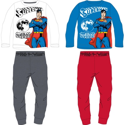 Chlapčenské pyžamo Superman 5204302 biela antracit