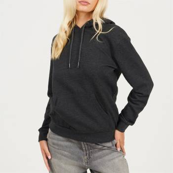 Brave Soul Блуза Brave Soul Pullover Hooded Sweatshirt with Kangaroo Pocket - Charcoal