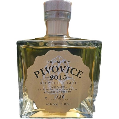 Pivovice Premium 2015 0,5 l 43% LE (holá láhev)