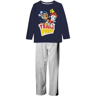 Disney chlapecké pyžamo Tlapkové Patrola (Erv 38221) modré šédé