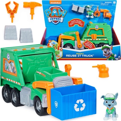 Spin Master Tlapková patrola Rockys Deluxe Recyklačný vozík