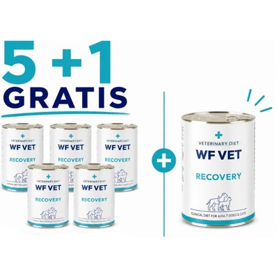 WF VET Recovery за кучета/котки 6x400 г