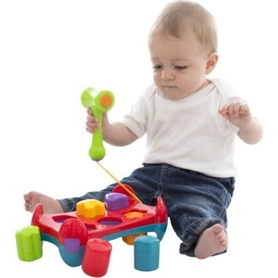 Playgro zatĺkačka s tvarmi