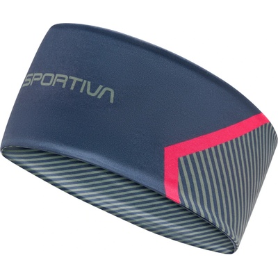 La Sportiva Лента за глава La sportiva Flow Headband - Night Sky / Cypress - размер L/XL (904-6180-0412)