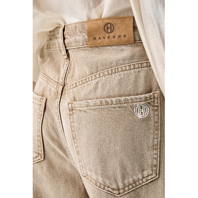 Haveone дънки relaxed fit дамски (PFA.Q083)