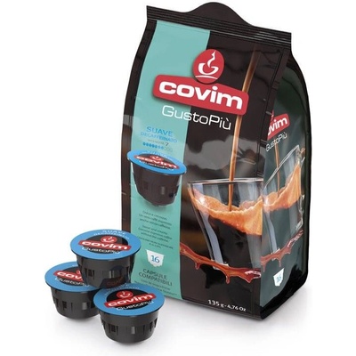 Covim Кафе капсула Covim Suave Decaffeinato 16 бр. , съвместими с Dolce Gusto (100437)