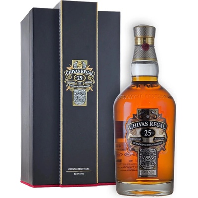 Chivas Regal 25y 40% 0,7 l (kazeta)
