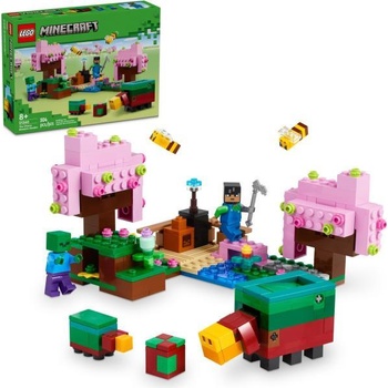 Image 1 of LEGO® Minecraft® - The Cherry Blossom Garden (21260)