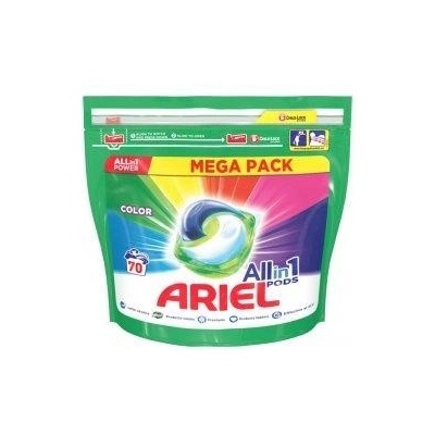 Ariel Professional All in1 Color prací kapsle 70 PD