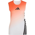 adidas Terrex Дамска тениска adidas Terrex Women's XPR Pro Tank Running shirt - White / Semi Impact Orange - размер XS (916-5724-0111)