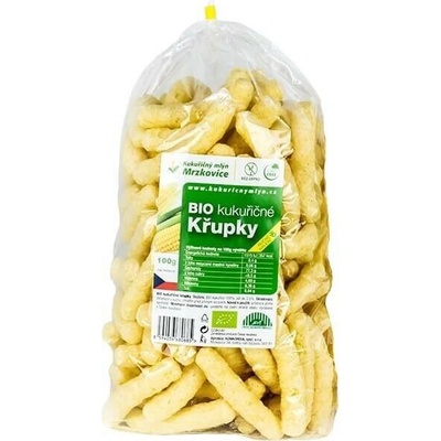 Kukuřičný mlýn BIO kukuričné chrumky dlhé slané 100 g