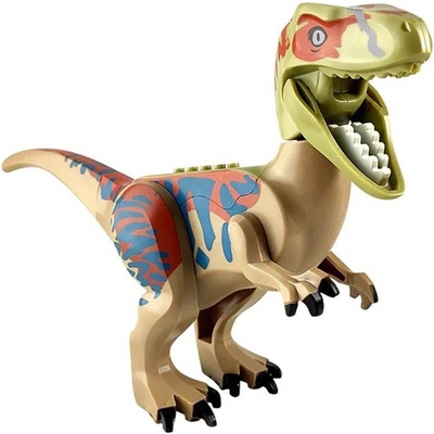 KOPF MEGA Jurský park dinosaurus Velociraptor 28cm