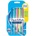 Newell Химикалкa Papermate Flexigrip Ret, опаковка 5 броя, пастелни цветове (31305-А-ПАСТ. ЦВ.)
