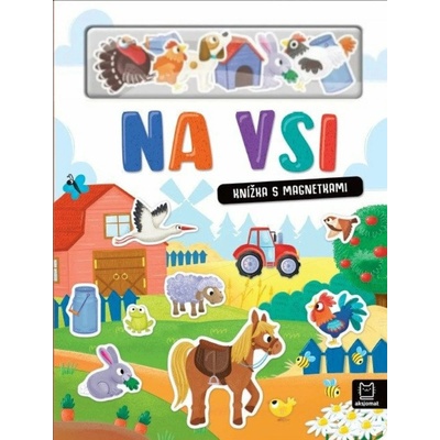 Na vsi - Knížka s magnetkami