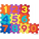 Plastica 91627 puzzle koberec Čísla 10 ks