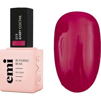 emi E.MiLac barevný gel lak Berry Coctail 019 15 ml