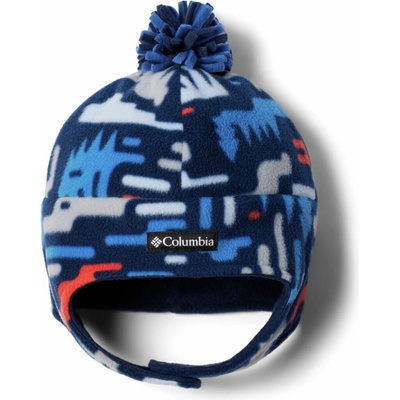 Columbia Youth Frosty Trail 2 Earflap Beanie Junior Collegiate Navy Highland