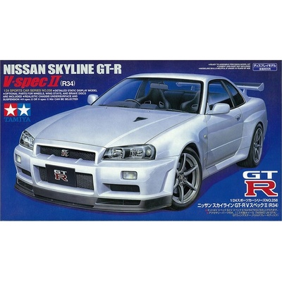 Tamiya Nissan Skyline GT-R R34 V-Spec II 1:24