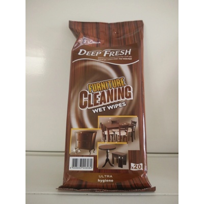 Deep fresh Furniture Čistící ubrousky na nábytek 20 ks